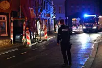 Der Wagen fuhr ein ein Ladengeschäft auf der Westerbachstraße in Höxter - © Simone Kube