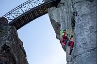 Externsteine Kletterarbeiten - © Torben Gocke