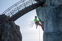 Externsteine Kletterarbeiten - © Torben Gocke