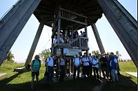 Am ersten Tag ging es für die 17-köpfige Wandergruppe von Horn-Bad Meinberg nach Bad Driburg. - © Niklas Böhmer