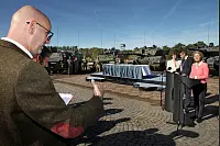 Deutsch-Britisches Ministertreffen - Ursula von der Leyen in Augustdorf - © Bernhard Preuß