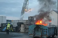 Feuerwehrübung in Ahmsen - © Daniel Hobein(LZ)