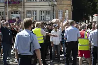 Kundgebung der Partei "die Rechte" in Horn. - © Torben Gocke