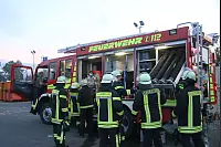Feuerwehrübung in Ahmsen - © Daniel Hobein(LZ)