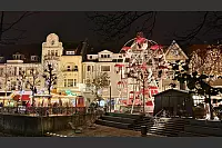 Das historische Riesenrad steht zum zweiten Mal auf dem "Weihnachtstraum". - © Melanie Meyer