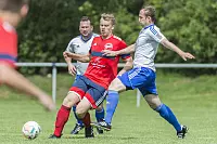 Testspiel zwischen dem Bezirksligisten SC Bad Salzuflen und dem Lemgoer A-Ligisten SG H&ouml;rstmar-Lieme. Die Kurst&auml;dter behielten mit 2:1 die Oberhand. - &copy; Egon Penner