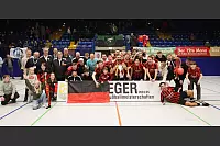 4000 Zuschauer kamen in die Phoenix-Contact-Arena. Und der Post-TSV Detmold verteidigte den Titel mit einem 6:1 im Endspiel gegen den TSV Horn. Der Champion war schwer in Tritt gekommen, wusste dann aber zu überzeugen. Bester Spieler und bester Torschütze war Robin Schlingmann von der SG Belle-Cappel-Leopoldstal, bester Torwart wurde Jaaron Stengele vom TuS Lipperreihe.  - © Sebastian Lucas