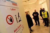 Testlauf am Impfzentrum in der Phoenix-Contact-Halle - © Nicole Ellerbrake