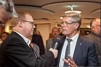Friedel Heuwinkel im Gespräch mit Radio Lippe - © Torben Gocke