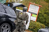 Großeinsatz rund um das Westfalenkolleg in Paderborn. - © Niklas Tüns