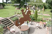 Impressionen vom riesengroßen Garten von Gerlinde Kersting aus Delbrück. - © Uwe Müller