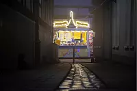 Besucher trotzen beim Bardentreff und Kl&auml;schen in Horn dem Regen. - &copy; Raphael Bartling