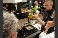 Miele präsentiert in Berlin am Rande der IFA wie KI in der Küche genutzt werden kann. - © Jemima Wittig