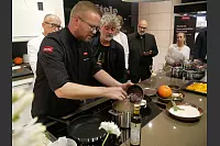 Miele präsentiert in Berlin am Rande der IFA wie KI in der Küche genutzt werden kann. - © Jemima Wittig