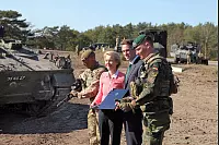Deutsch-Britisches Ministertreffen - Ursula von der Leyen in Augustdorf - © Bernhard Preuß