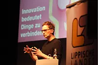 Zukunftsperspektiven mit Prof. Dr. Sascha Friesike. - © Vera Gerstendorf-Welle