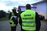 Feuerwehrübung in Ahmsen - © Daniel Hobein(LZ)