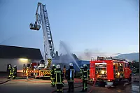 Feuerwehrübung in Ahmsen - © Daniel Hobein(LZ)
