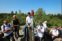 Am ersten Tag ging es für die 17-köpfige Wandergruppe von Horn-Bad Meinberg nach Bad Driburg. - © Niklas Böhmer