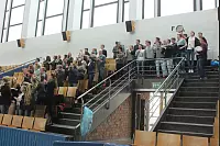 Die Handballerinnen des Hermann-Vöchting-Gymnasiums haben es in die Endrund von "Jugend trainiert für Olympia" geschafft. - © Dominic Behde