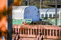 Zum ersten Mal seit vier Jahren fährt wieder ein Castor-Transport mit hochradioaktiven Abfällen aus dem Ausland durch Deutschland. - © Jason Tschepljakow/dpa