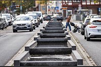 Das Marburger Wasserband ist laut dem Bund der Steuerzahler ein Paradebeispiel f&uuml;r Steuerverschwendung. - &copy; Nadine Weigel/dpa