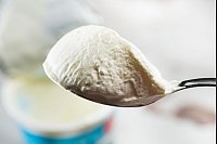 Crème fraîche hat eine angenehm frische Note. Sie eignet sich vor allem als Deko auf einem Gericht, denn das Sauerrahmprodukt bringt reichlich Kalorien mit. - © Franziska Gabbert/dpa-tmn