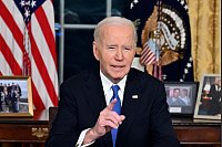 US-Präsident Biden hält seine Abschiedsrede aus dem Oval Office - © Mandel Ngan/Pool AFP/AP/dpa