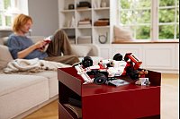 Legendärer Rennwagen: Dieser McLaren MP 4/4 von Lego wird aus 693 Teilen gebaut und kostet rund 80 Euro Listenpreis - es lohnt sich bei allen Herstellern, den aktuellen Straßenpreis zu ermitteln, um etwas sparen zu können. - Photos used with permission. ©2025 The LEGO Group/dpa-tmn