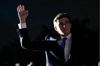 Trumps jüngster Sohn Barron hat gerade sein Studium in New York begonnen. (Archivbild) - © Rebecca Blackwell/AP