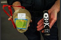 Illegale Feuerwerkskörper werden oft im Ausland gekauft. (Archivbild) - © Andreas Arnold/dpa