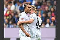 Etienne Amenyido narrte die KSC-Abwehr und traf zum 1:2. - © Uli Deck/dpa