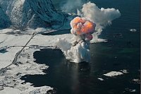 Der Screenshot aus einem Video von Isar Aerospace zeigt die Rakete Spectrum, die am Ende ihres Testflugs explodiert. - © Isar Aerospace / Handout/NTB/dpa