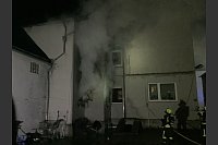 Die Ursache des Feuers war zunächst unklar. - © Feuerwehr Gelsenkirchen/dpa
