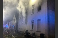 Die Feuerwehr rückte zu einem langwierigen Großeinsatz aus. - © Feuerwehr Gelsenkirchen/dpa
