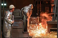 Deutschlands gr&ouml;&szlig;ter Stahlerzeuger Thyssenkrupp Steel steht vor einem Umbau. - &copy; Oliver Berg/dpa