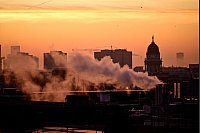 Morgenstunde in Berlin. - © Fabian Sommer/dpa