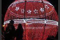 Weihnachtsstimmung in Palma. - © Clara Margais/dpa