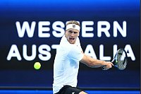Alexander Zverev spielt beim United Cup in Australien. - © Trevor Collens/AP/dpa