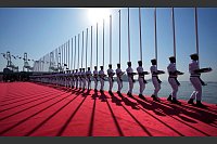 Soldaten bei einem Marine-Manöver in Pakistan. - © Fareed Khan/AP/dpa