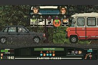 Event in «Keep Driving»: Mit ihren Fähigkeitenkarten müssen die Spielenden bestimmte Symbole neutralisieren, die Ressourcen kosten können. - © Y/CJ/Y/dpa-tmn