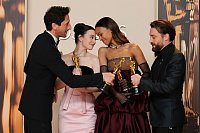Vier auf einen Oscar-Streich - © Jordan Strauss/Invision/AP/dpa