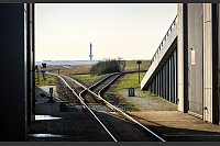 Vier Kilometer lang ist der Schienenstrang, der vom Inseldorf zum Hafen führt. - © Bernd F. Meier/dpa-tmn