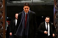 Trudeau kündigt Gegenzölle an. - © Justin Tang/The Canadian Press via AP/dpa