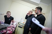 Scholz in der Ukraine - © Kay Nietfeld/dpa