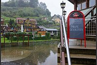 Viele Gastronomiebetriebe müssen wegen der Vorbereitungen aufs Hochwasser geschlossen bleiben. - © Jan Woitas/dpa