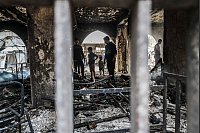 Bei einem israelischen Angriff auf ein ehemaliges Schulgebäude soll es Opfer und Schäden gegeben haben. - © Mahmoud Issa/Quds Net News via ZUMA Press/dpa
