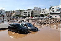 Überflutungen auf Mallorca nach starken Regenfällen - © Isaac Buj/EUROPA PRESS/dpa