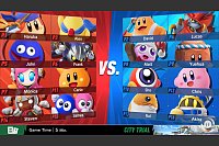 Viele lustige, spielbare Charaktere warten in «Kirby Air Riders». - © Nintendo/dpa-tmn