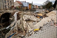 Hochwasser in Polen - Aufräumarbeiten beginnen nach den massiven Überschwemmungen. - © Dominika Zarzycka/SOPA Images via ZUMA Press Wire/dpa